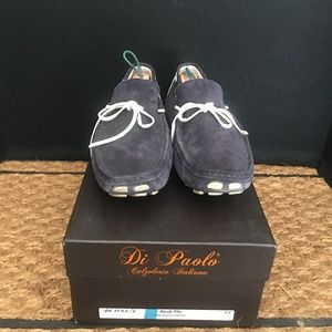 Italian Designer Di Paolo Suede Mens Dress Shoes 8